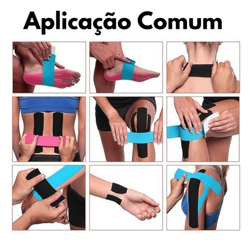 Cintas adhesivas Kinesio Tape para músculos, lesiones y vendajes, varios colores