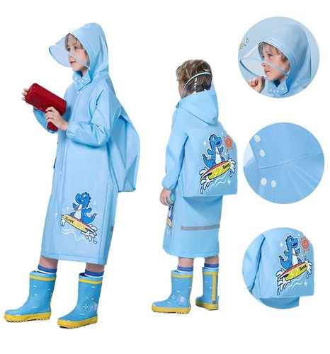 Impermeable Y Ponchos, Niños Pequeños, Fácil De Llevar