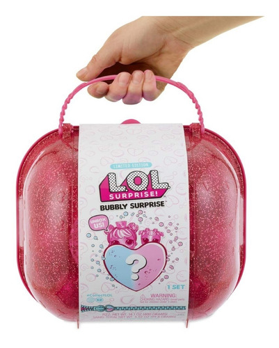 L.o.l. Lol Surprise Bubbly Maleta Rosa Sorpresa Burbujeante