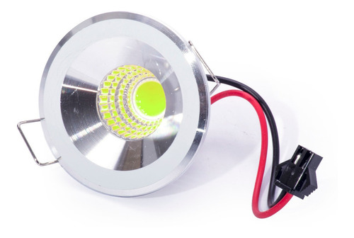 Mini Bala Led De Incrustar De 3w Calida O Blanca