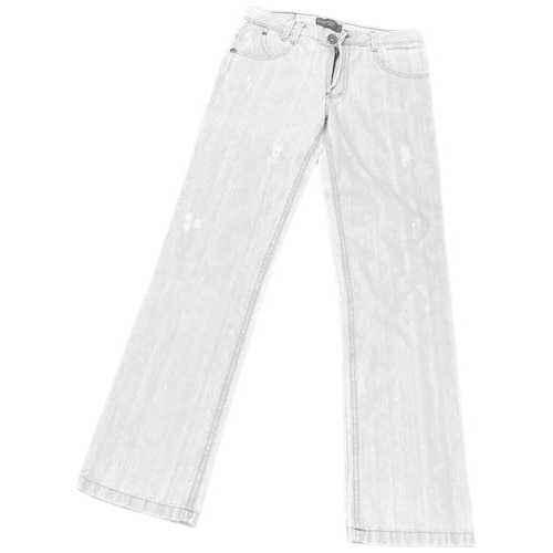 Pantalon Jeans Adolescente Tiro Alto