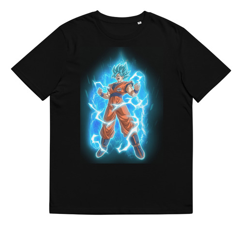 Camiseta Super Saiyajin Azul 100% Algodón | Dragon Ball