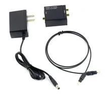 Comprar Adaptador Convertidor Audio Óptico A Rca + Cable Optico 1.5m