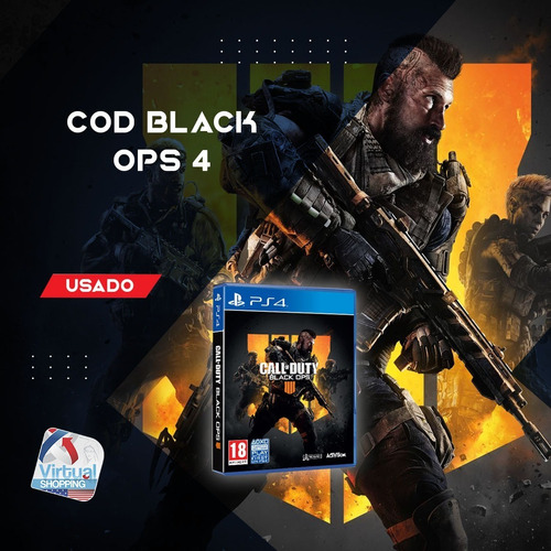 Call Of Duty: Black Ops 4 Usado Ps4 