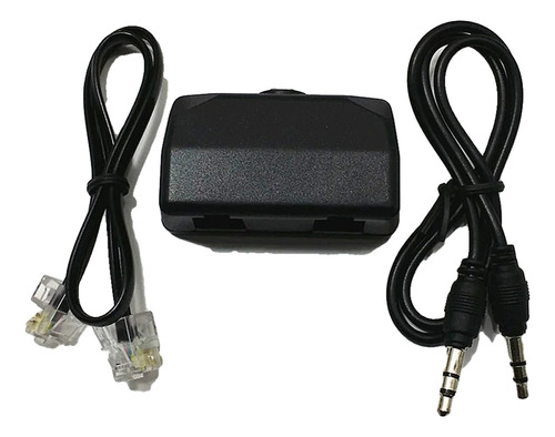 3 U. Adaptador Telefonico Grabadora Digital Espia Con Cables (Reacondicionado)