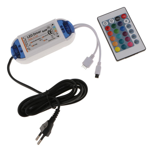 Led Integrado Rgb Power Controller 5a + Rgb Strip Light