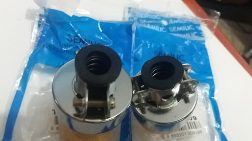 Imagen 3 de 3 de Toma Macho Y Hembra Extension 2p+t 15 Amp 125v Semilic