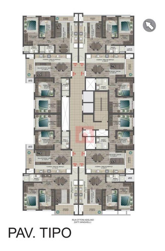Apartamento Com 2 Dormitórios À Venda, 60 M² Por R$ 185.000,00 - Sanvitto - Caxias Do Sul/rs - Ap0899
