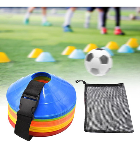 Conos De Fútbol, Conos De Disco De 40 Piezas Coloridas.