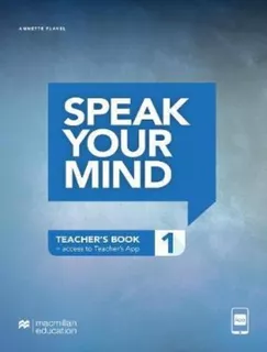 Speak Your Mind 1 Teachers Edition With App: Speak Your Mind 1 Teachers Edition With App, De Flavel, Annette. Editora Macmillan Br, Capa Mole, Edição 1 Em Inglês Americano, 2020