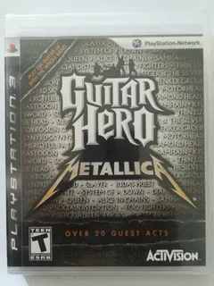 Guitar Hero Metallica Ps3 100% Nuevo, Original Y Sellado