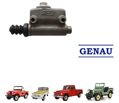 Kit Cilindro Mestre Completo Jeep Rural F75 Ford Willys