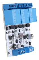 Comprar Módulo De Relé Optoacoplador De 3 Canales Rs485 Ttl Serial C