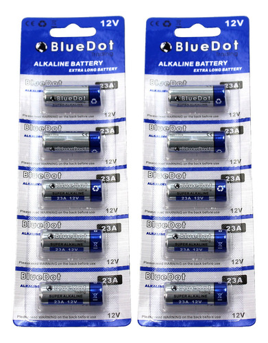 Bluedot Trading Bateria Alcalina Celda Seca 12 Voltio Para