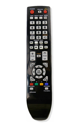 Control Remoto Blu-ray Para Samsung Ak59-00104k Bd-p1580