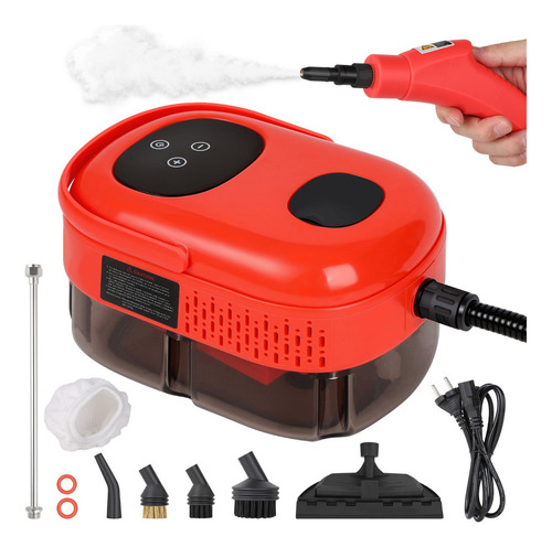 Limpiador A Vapor De Alta Temperatura De 2500 W, Enchufe Eur