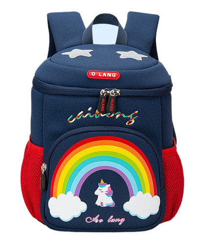 La Nueva Mochila Infantil Arcoíris Protege La Columna, Es Ultraligera Y Duradera