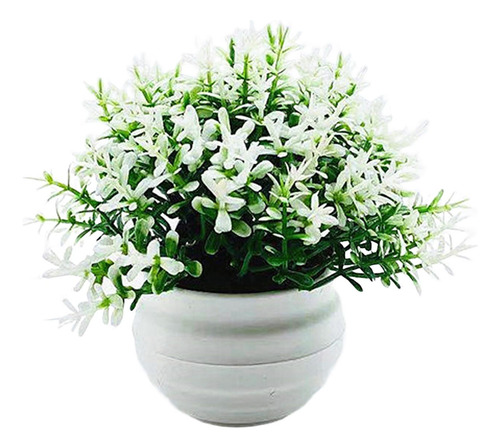 2 Planta Falsa En Maceta, Decoración De De Bonsái De