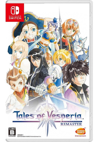 Tales Of Vesperia Definitive Edition Nintendo Switch Fisico
