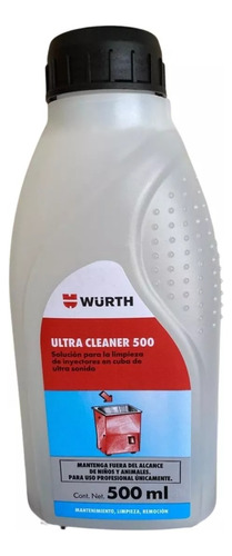 Ultra Cleaner Wurth 500ml Limpieza Inyector Ultra Sonido