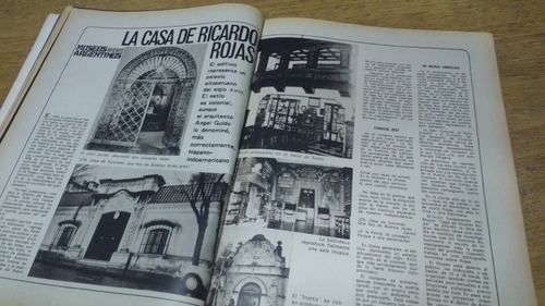  Revista Autoclub Aca N° 66 La Casa De Ricardo Rojas 1972