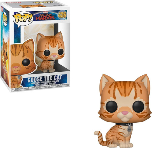 Goose Captain Marvel Funko Pop Película
