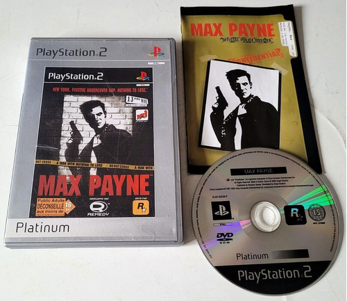 Max Payne Playstation 2 Original Completo En Español