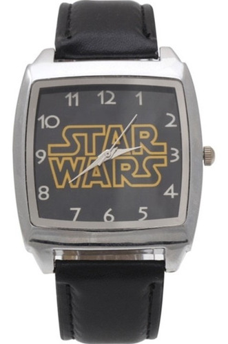 Relógio Masculino Star Wars Pulseira De Couro