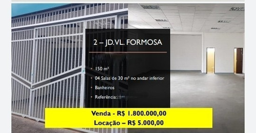 Imagem 1 de 1 de Salão À Venda, Vila Formosa - São Paulo/sp - 2637
