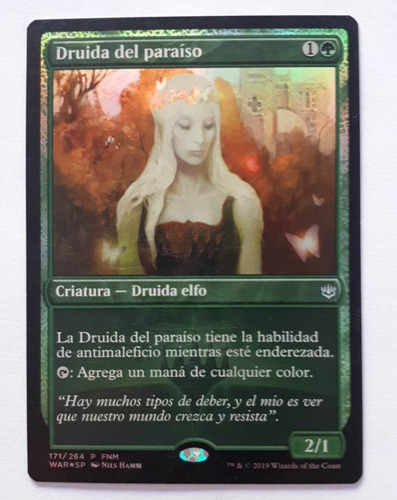 Magic Paradise Druid (fnm) Promo (foil)