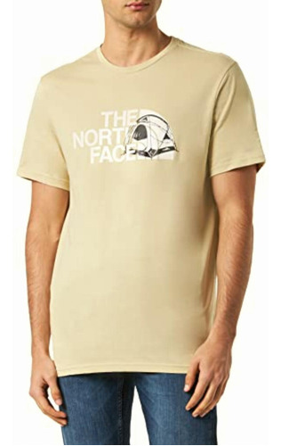 The North Face Mens S/s Graphic Half Dome Tee, Grey,
