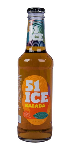 Kit C/10 Bebida Mista Balada Extra Guaraná Ice 51 275ml