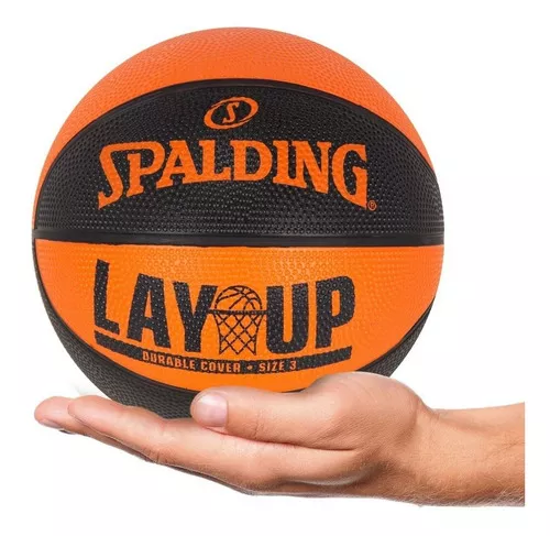 Mini Bola De Basquete Spalding Tf Cor Laranja Tamanho 1