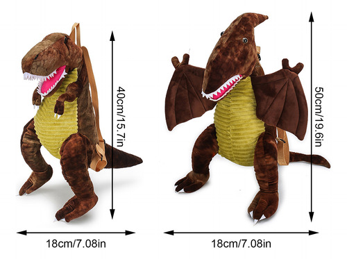 Unicorn Dragon Cartoon Backpack For Blue Color