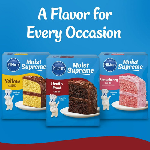 Harina Para Pastel Pillsbury 432g Chocolate - 10 Cajas