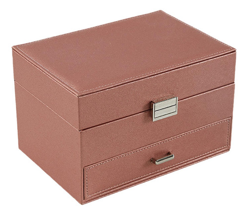 Caja De Joyería De Múltiples Capas Pendientes Pulseras
