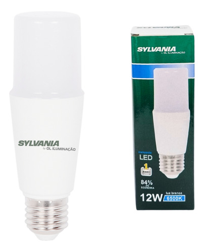 Kit 5 Lâmpadas Led Compacta 12w Bivolt E27 Sylvania Cor da luz Branca Bivolt (100 - 240V)