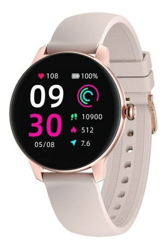 Reloj Smartwatch Kieslect Lady Watch L11 Tender Rosa + Malla