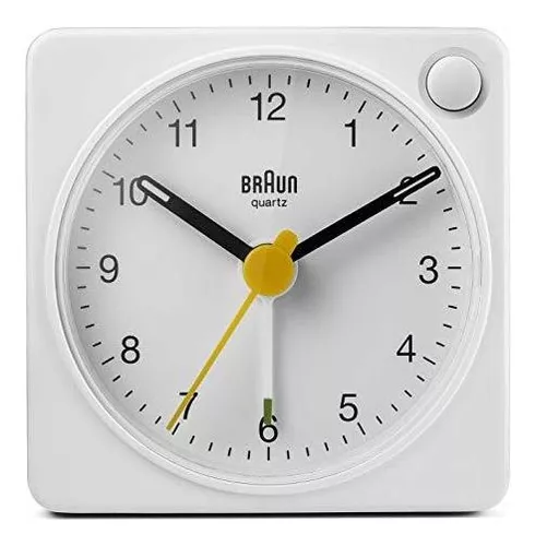 Reloj Despertador Reloj Analógico De Viaje Clásico Braun C