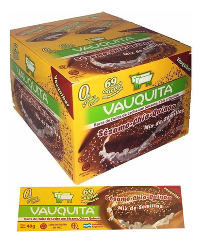 Vauquita Mix Semillas 40g - Caja X 24un