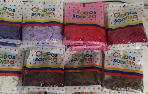 Globos  Marcas Sonrisa R11 ( 2x3,80$) (mayor Y Detal) Latex