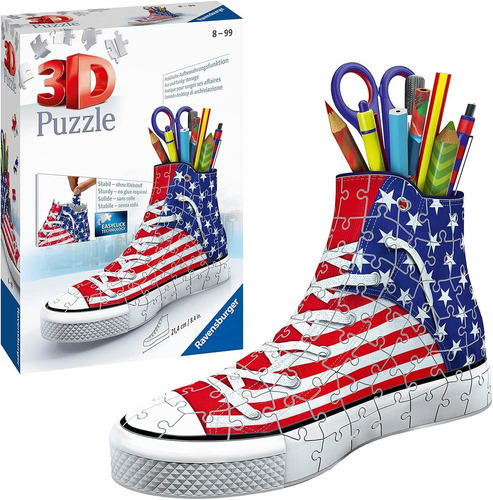 Rompecabezas 3d Ravensburger American Style De 112 Piezas