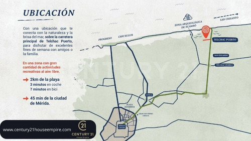 Imagen 5 de 25 de Terrenos Residenciales Cerca De Puerto Telchac:el Único Desarrollo Con 3 Cenotes