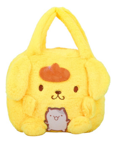 Bolsa De Peluche Crossbody Niña Sanrio Kawaii 20cm Suave