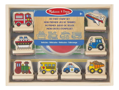 Sellos Vehículos Melissa & Doug