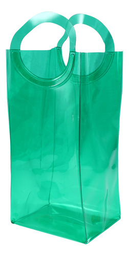 Bolsa De Pvc Verde Para Congelar Botellas Y Refrigerar
