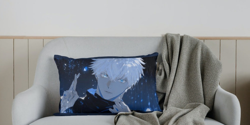 Cojin Almohada Satoru Gojo Jujutsu Kaisen Poliester Hogar