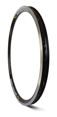 Kit 2 Aros 26 Aero Escape V-brake Preto 36f Bike Bicicleta Vzan