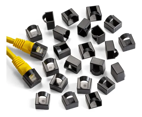 Ntw Protector De Enchufe Rj45 Bloqueable Para Cabeza Etherne