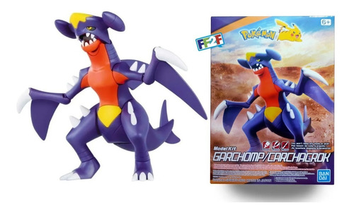 Garchomp 16cm Poke-pla Bandai Select Series Pokemon Unite